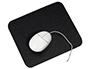 TAPETE PARA RATO Q-CONNECT PRETO 260X220X5 MM