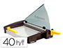 GUILHOTINA DE ALAVANCA FELLOWES PLASMA A4 METALICA ATE 40 FOLHAS 80 GR
