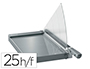 GUILHOTINA DE ALAVANCA LEITZ PRECISION OFFICE PRO A4+ BASE VIDRO COMPRIMENTO CORTE 381 MM CAPAC. DE CORTE 25 F