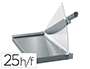 GUILHOTINA DE ALAVANCA LEITZ PRECISION OFFICE PRO A3 BASE VIDRO COMPRIMENTO CORTE 457 MM CAPAC. DE CORTE 25 F