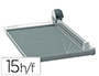 CISALHA ROTATIVA LEITZ PRECISION OFFICE A3 BASE MADEIRA PLASTIFICADA COMPRIMENTO CORTE 457 MM CAPAC. DE CORTE 15 F