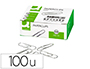 CLIPS ZINCO Q-CONNECT N 1 LABIADOS 20 MM CAIXA DE 100 UNIDADES