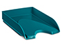 BANDEJA DE SECRETARIA CEP RIVIERA PLASTICO COR ESMERALDA 348X257X66 MM