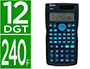 CALCULADORA LIDERPAPEL CIENTIFICA XF32 12 DIGITOS 240 FUNCOES COM TAMPA SOLAR E PILHAS COR AZUL 156X85X20 MM