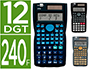 CALCULADORA LIDERPAPEL CIENTIFICA XF35 12 DIGITOS 240 FUNCOES 156X85X20 MM EXPOSITOR DE 10 UDS. CORES SORTIDAS