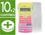 CALCULADORA MILAN CIENTIFICA M240 SUNSET CAPA TRANSLUCIDA 2 LINHAS 240 FUNCOES 10+2 DIGITOS COR ROSA /AMARELO