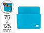 PORTA LAPIS LIDERPAPEL PLASTICO MAGNETICO COR AZUL 125X75X40 MM