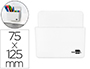PORTA LAPIS LIDERPAPEL PLASTICO MAGNETICO COR BRANCO 125X75X40 MM