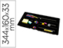 BANDEJA ORGANIZADORA Q-CONNECT DE GAVETAS COR PRETO 344X160X33 MM
