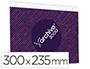 EXPOSITOR DE PAREDE ARCHIVO 2000 COM FUROS ULTRA TRANSPARENTE DIN A4 HORIZONTAL 300X235 MM