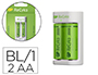 CARREGADOR PARA PILHAS RECARREGAVEIS GP AA/AAA INCLUI 2 PILHAS AA 2100 MAH ENTRADA USB