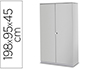ARMARIO METALICO IORDER MM2000 COM 2 PORTAS BATENTES E 4 ESTANTES 198X95X45 MM
