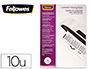 FOLHA DE LIMPEZA FELLOWES PARA PLASTIFICADORA PACK DE 10 UNIDADES