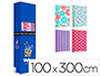 PAPEL FANTASIA BASIKA TODO ANO ROLO LARGURA 1 M COMPRIMENTO 3 M MODELOS SORTIDOS GRAMAGEM 50 GR