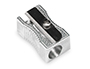 APARA LAPIS Q-CONNECT METALICO 1 USO RETANGULAR