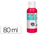 PINTURA ACRILICA LIDERPAPEL FRASCO DE 80 ML MAGENTA
