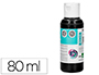 PINTURA ACRILICA LIDERPAPEL FRASCO DE 80 ML PRETO