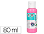 PINTURA ACRILICA LIDERPAPEL FRASCO DE 80 ML ROSA