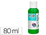 PINTURA ACRILICA LIDERPAPEL FRASCO DE 80 ML VERDE