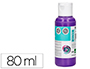 PINTURA ACRILICA LIDERPAPEL FRASCO DE 80 ML VIOLETA