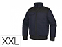 COLETE DELTAPLUS MULTIBOLSOS COM FECHO E MANGAS AMOVIVEIS 80% POLIESTER 20% ALGODAO TAMANHO XXL COR AZUL MARINHO/PRETO