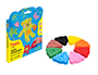 LAPIS DE CERA JOVI MY FIRST CRAYON FORMA DE URSO CAIXA DE 8 UNIDADES CORES SORTIDAS