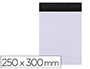 BOLSA PLASTICO AUTO SELADA ADESIVA APLI OPACA 250X300 MM EMBALAGEM DE 50 UNIDADES