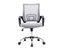 CADEIRA DE ESCRITORIO Q-CONNECT SIENA MALHA BASE METALICA ALT MAX 1000 MM LARG 560 MM PROF 570 MM RODAS PREMIUM COR CINZ