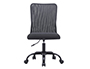 CADEIRA DE ESCRITORIO Q-CONNECT PARMA MALHA ALT MAX 990 MM LARG 480 MM PROF 590 MM SEM APOIO DE BRACOS COR PRETO