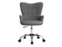 CADEIRA DE ESCRITORIO Q-CONNECT MESSINA BASE METAL ALT MAX 960 MM LARG 570 MM PROF 620 MM RODAS PREMIUM COR CINZA