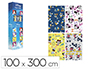 PAPEL FANTASIA BASIKA DISNEY ROLO LARGURA 100 CM COMPRIMENTO 3 M DESENHOS SORTIDOS GRAMAGEM 50 GR