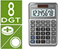 CALCULADORA CASIO MS-80F DE SECRETARIA 8 DIGITOS TAX +/- COR PRATA
