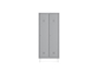 ARMARIO METALICO ROCADA 300 2 MODULOS X 1 PORTA CINZA 620X500X1800 MM