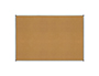 QUADRO CORTICA ROCADA MOLDURA ALUMINIO COM CANTOS 120X180 CM