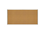 QUADRO CORTICA ROCADA MOLDURA ALUMINIO COM CANTOS 120X240 CM