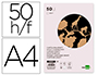PAPEL KRAFT LIDERPAPEL A4 180 GR EMBALAGEM DE 50 FOLHAS