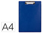 PORTA NOTAS Q-CONNECT PLASTICO 50% RECICLADO DIN A4 AZUL ESPESSURA 2,1 MM