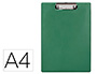 PORTA NOTAS Q-CONNECT PLASTICO 50% RECICLADO DIN A4 VERDE AZEITONA ESPESSURA 2,1MM