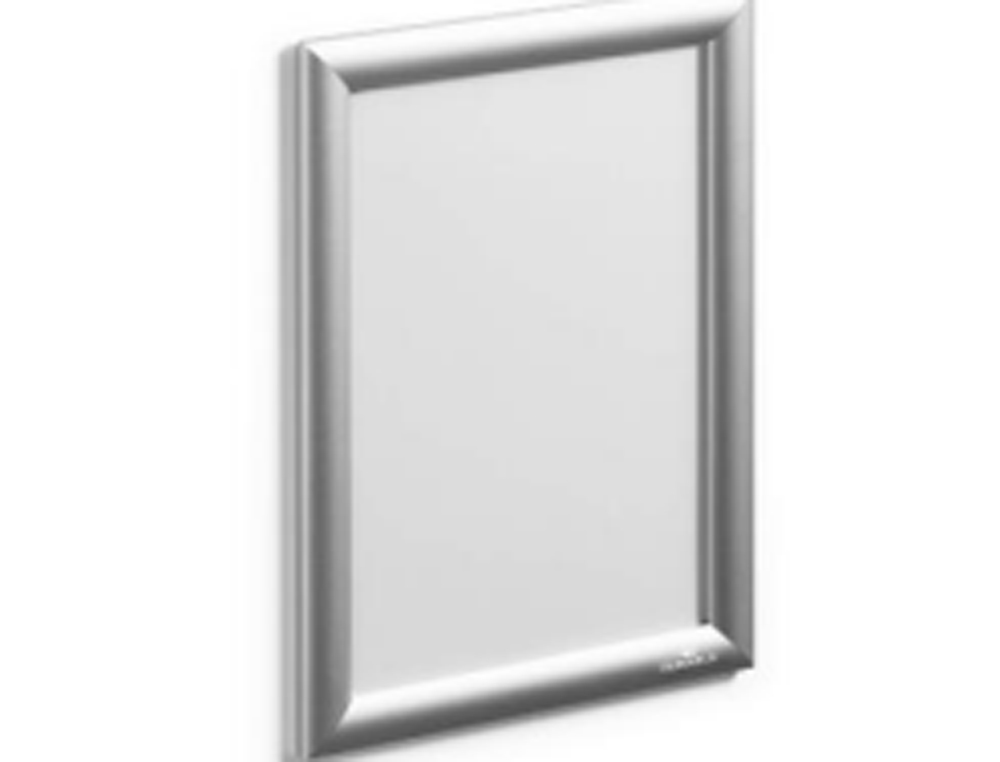 EXPOSITOR DE PAREDE DURABLE DIN A4 MOLDURA ALUMINIO 335X250X24 MM