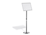 ATRIL DE CHAO DURABLE MOLDURA ALUMINIO DIN A3 VERTICAL / HORIZONTAL ALTURA AJUSTAVEL 86 A 129 CM