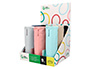 ESTOJO ESCOLAR LIDERPAPEL CLASSIC CILINDRICO LARGO 210X70 MM EXPOSITOR CORES SORTIDAS 9 UNIDADES