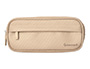 ESTOJO ESCOLAR LIDERPAPEL OVALADO 2 FECHOS COM BOLSO FRONTAL 210X90 MM CREME