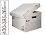 CAIXA PARA ARQUIVO DEFINITIVO LIDERPAPEL CARTAO 100% RECICLADO AUTOMATICA PARA 4 CAIXAS ARQUIVO DEF. FOLIO 430X383X265MM
