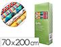 PAPEL FANTASIA LIDERPAPEL TODO ANO ROLO LARGURA 70 CM COMPRIMENTO 2 MT GRAMAGEM 60 GR DESENHOS SORTIDOS B-2024