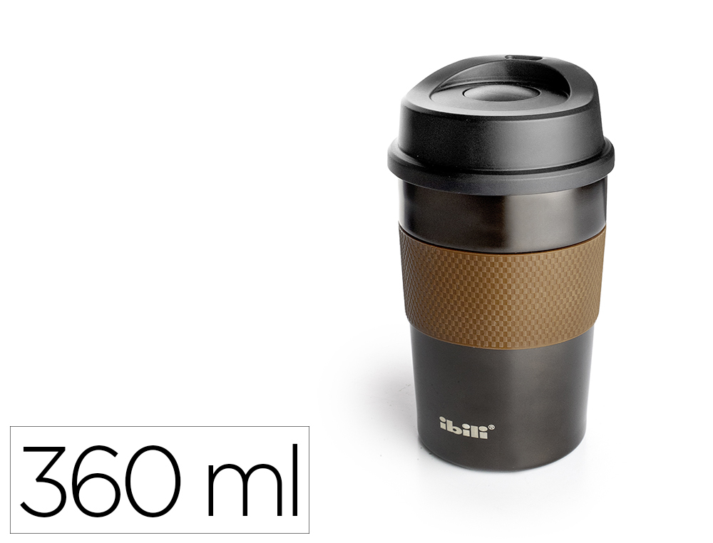 COPO TERMICO IBILI PAREDE DUPLA LUXE CAFE 360 ML