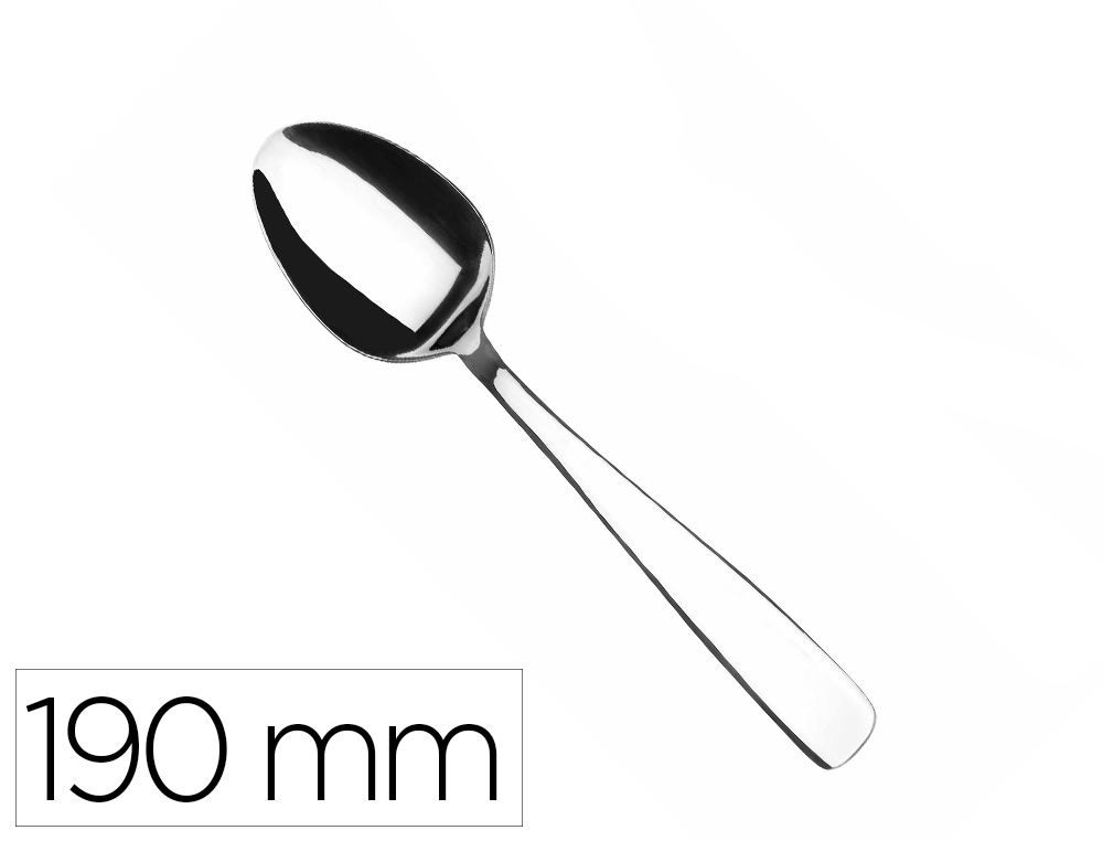 COLHER LACOR MESA HOTEL ACO INOXIDAVEL 18/10 COMPRIMENTO 190 MM
