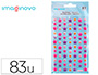 AUTOCOLANTES IMAGINOVO ESTRELAS MAGIC DREAMS COM RELEVO 190X105 MM EM BLISTER