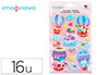 AUTOCOLANTES IMAGINOVO BALOES MAGIC DREAMS COM RELEVO 210X130 MM EM BLISTER