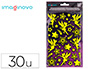 AUTOCOLANTES IMAGINOVO LUMINOSOS FADAS COM RELEVO 190X105 MM EM BLISTER