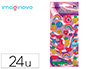 AUTOCOLANTES IMAGINOVO DESENHOS SORTIDOS VERAO COM BRILHO 214X100 MM EM BLISTER